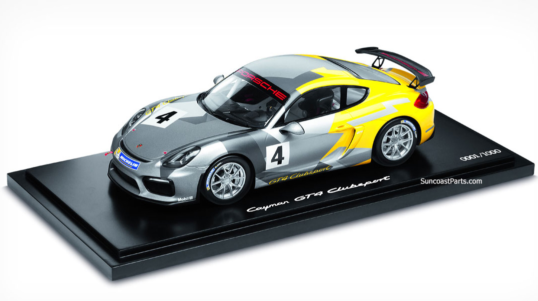 1/43 Porsche Cayman GT4 Clubsport テストカー 718 Cayman GT4 RS